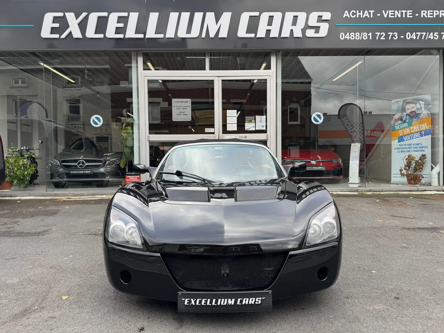 Opel Speedster Speedster 2.2i SE 16v Limited Edition 1558 Fekete - 2