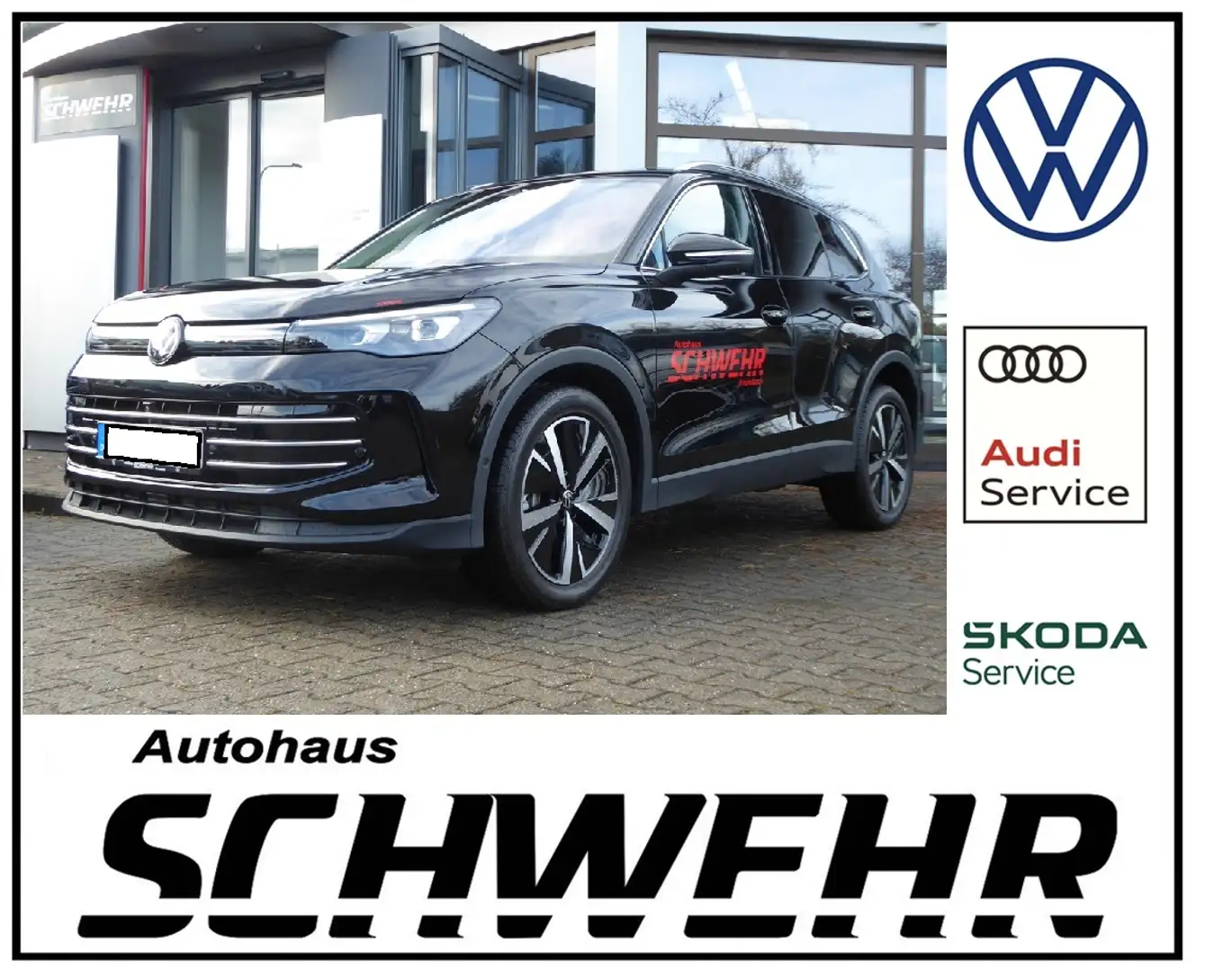 Volkswagen Tiguan Elegance 2.0 TDI Schwarz - 1