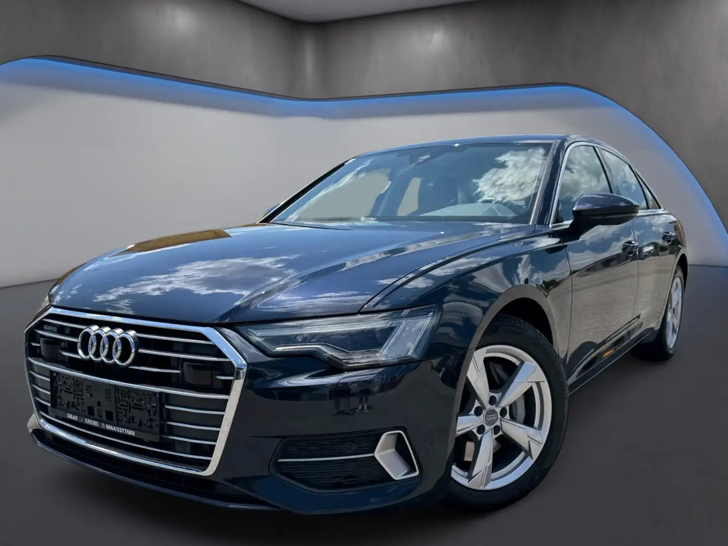 Audi A6 50 TDI quattro sport *MatrixLED*Bang&Olufsen* Blauw - 1
