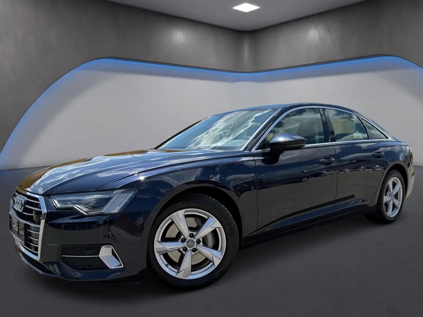 Audi A6 50 TDI quattro sport *MatrixLED*Bang&Olufsen* Blauw - 2