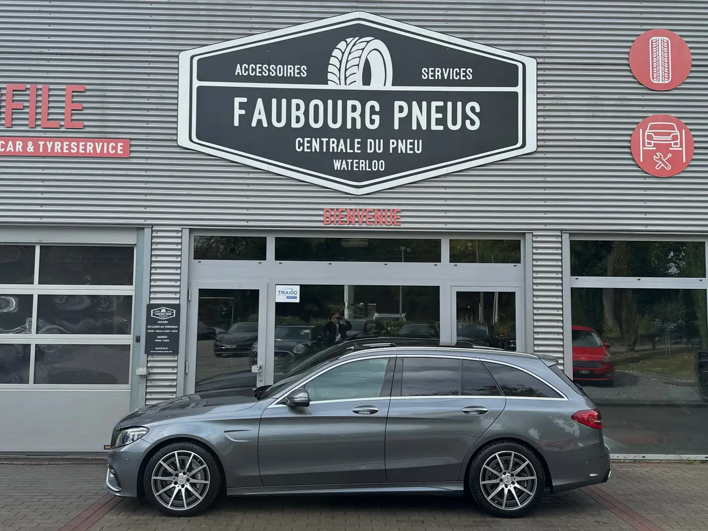 Mercedes-Benz C 63 AMG *FULL-MB-SERVICE*BURMESTER*CAMERA-360°*CAR-PLAY Gris - 2