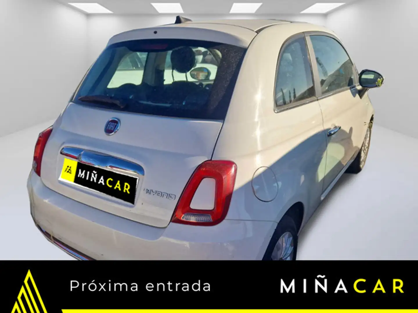 Fiat 500 1.0 Hybrid Dolcevita 52kW Weiß - 2