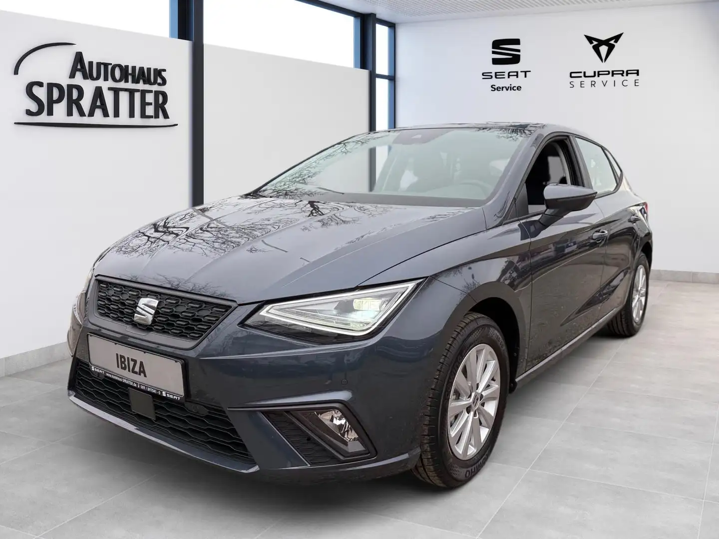 SEAT Ibiza 1.0 TSI Style SHZ LED Climatronic Kamera Gri - 1