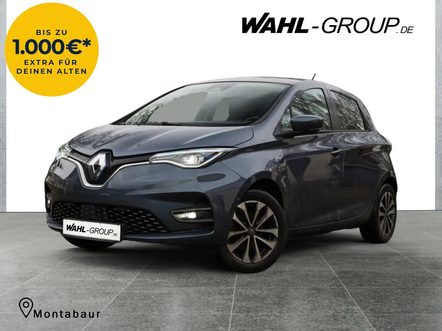 Renault ZOE R135 INTENS *BATTERIEMIETE *CCS*KAMERA*SHZ*ALU* Grau - 1