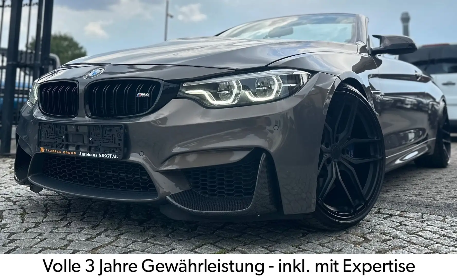 BMW M4 CABRIO-COMPETITION-DEUTSCHES A.-HEADUP-VOROPF Gris - 1