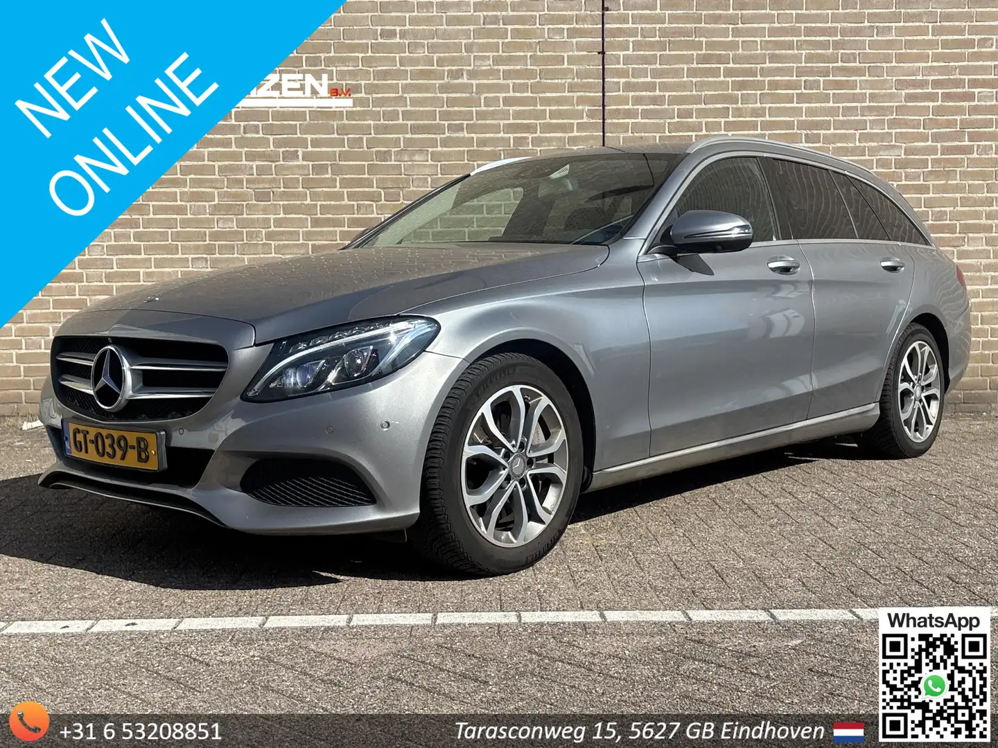 Mercedes-Benz C 350 Estate e Lease Edition | Leder | Burmester | Lucht Grijs - 1