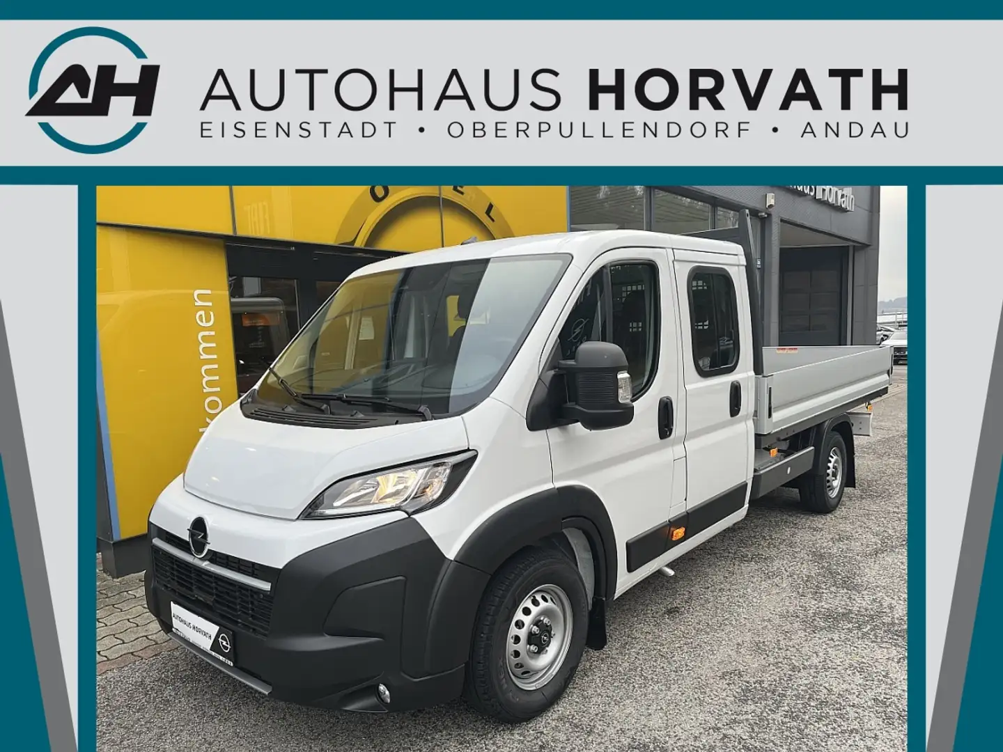 Opel Movano Pritsche DK BlueHDi 140 S&S 35+ L4 Weiß - 1