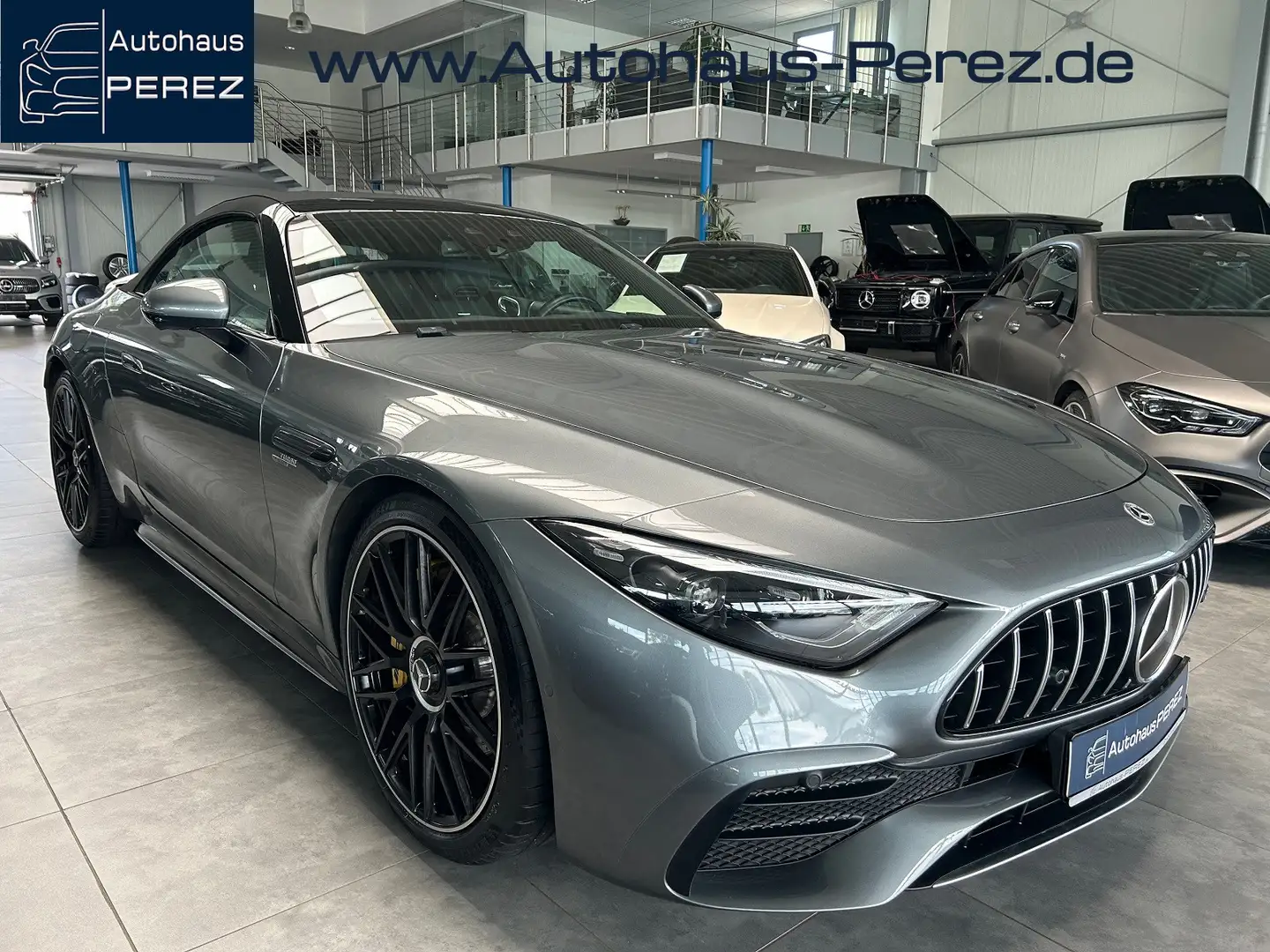 Mercedes-Benz SL 43 AMG DISTRONIC-DYNAMIC PLUS-MEMORY-KAMERA Gris - 1