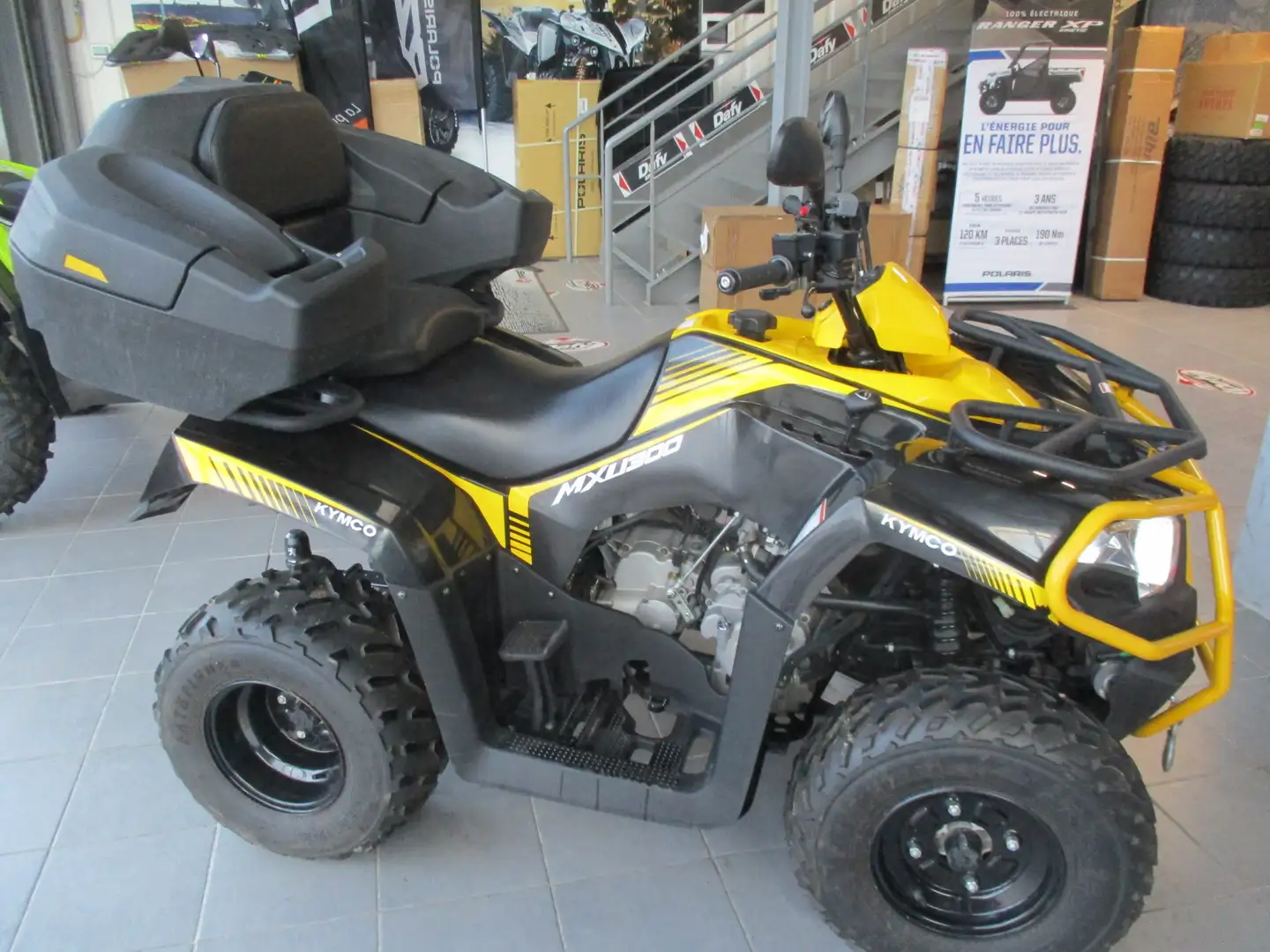 Kymco MXU 300 Geel - 2