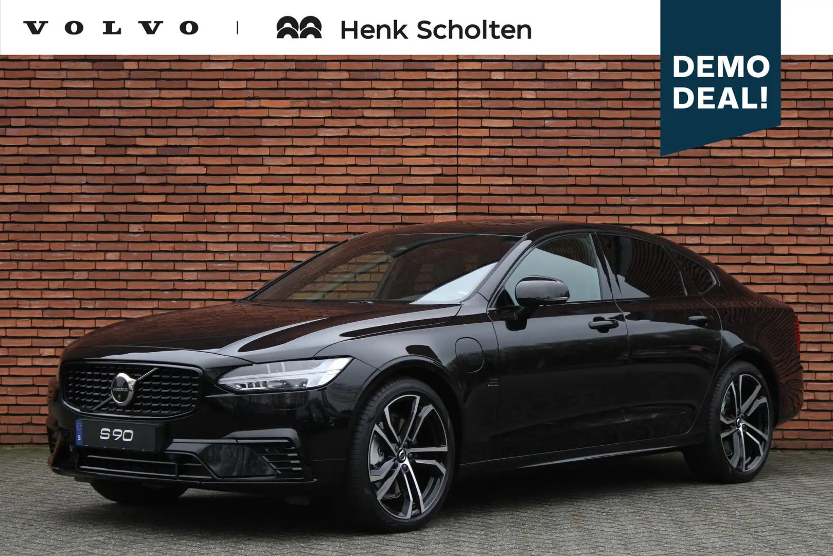 Volvo S90 T8 AWD Ultimate Dark | Luchtvering met FOUR-C | Gr Zwart - 1