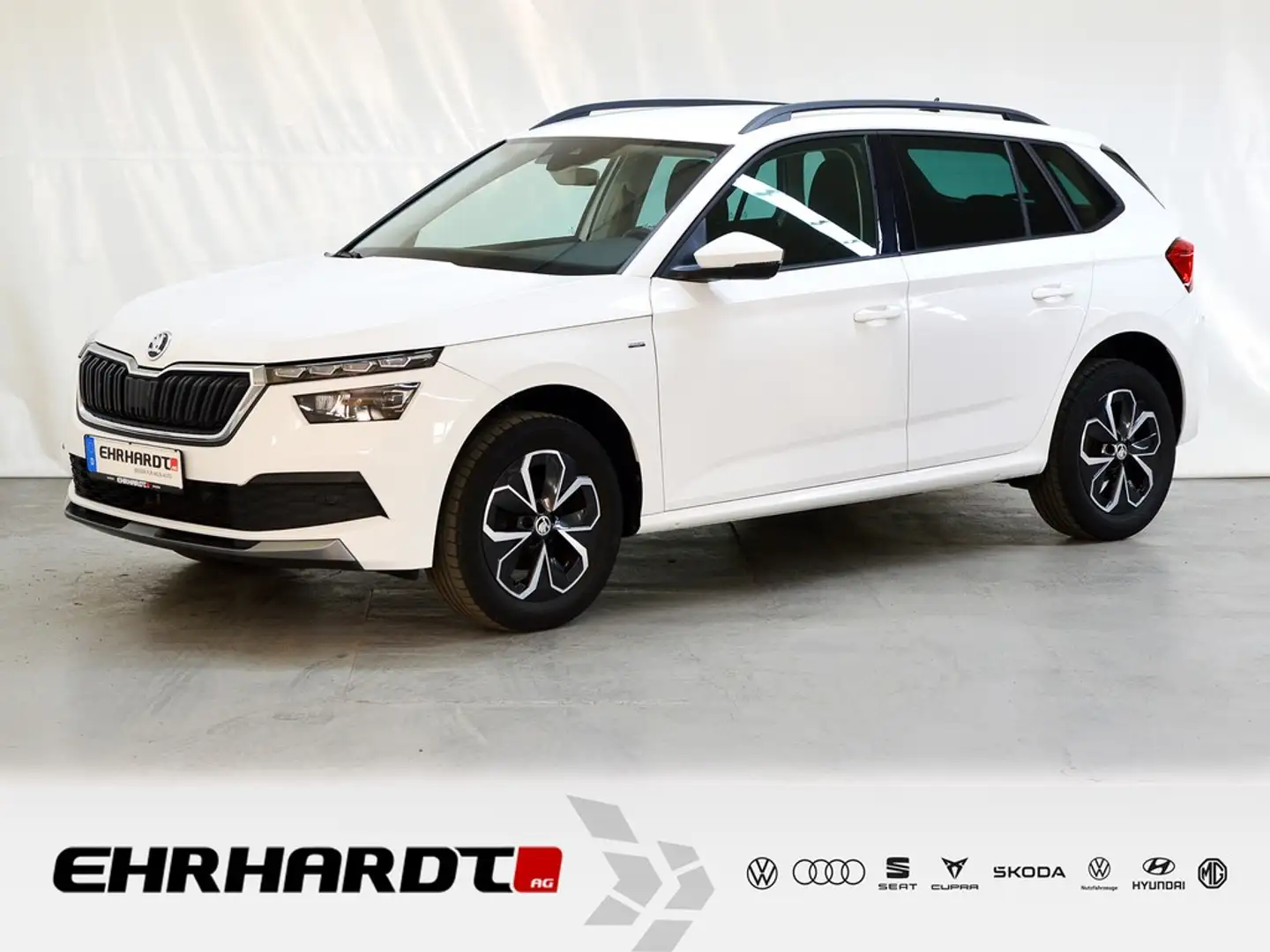 Skoda Kamiq 1.0 TSI Drive 125 LED*NAV*SHZ*PDC*TEMPO*BEH.FRO... Weiß - 1