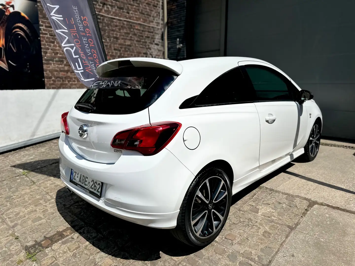 Opel Corsa-e OPC Line Blanc - 2