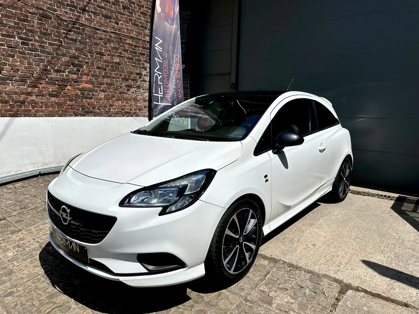 Opel Corsa-e OPC Line Blanc - 1