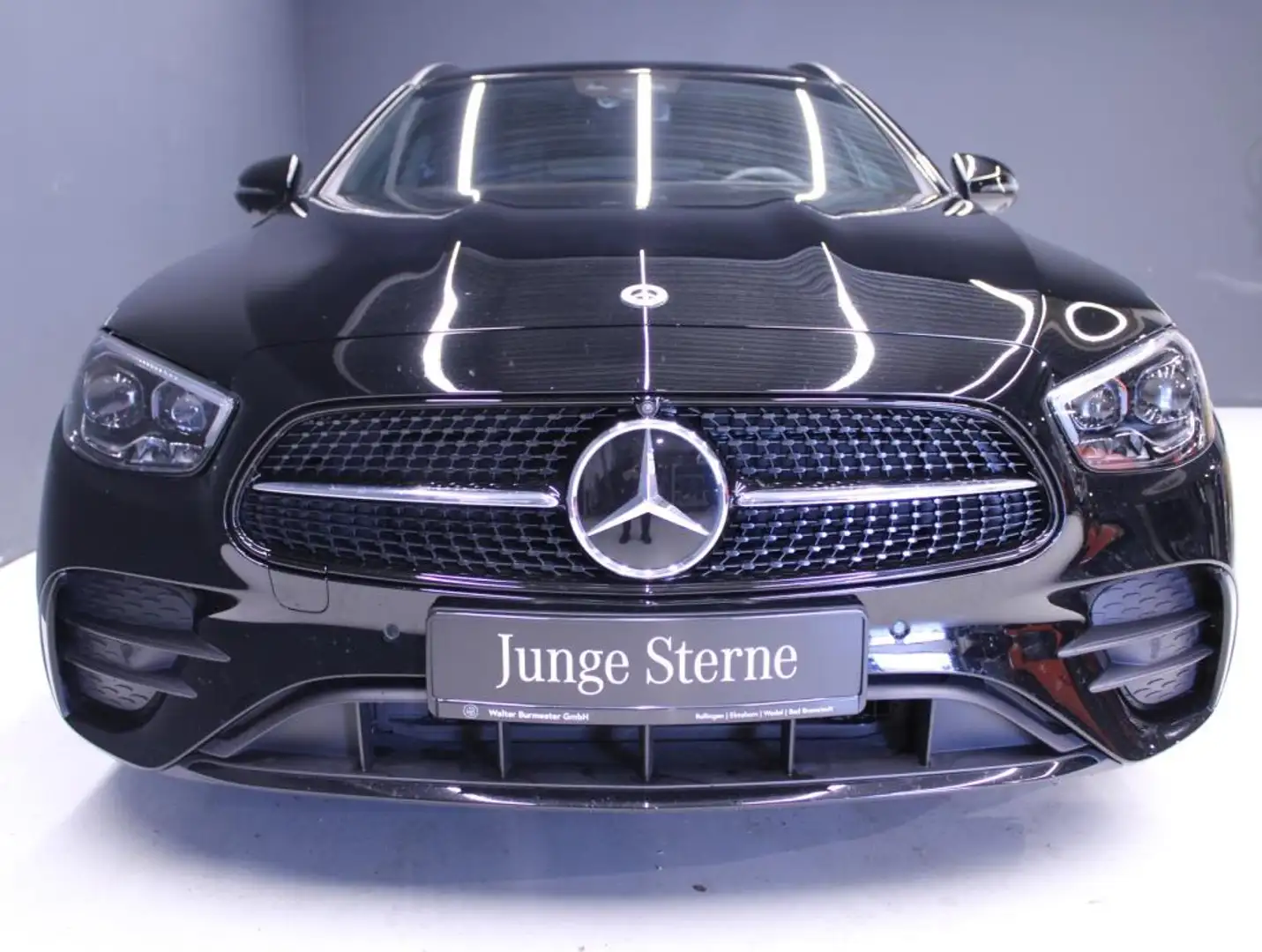 Mercedes-Benz E 220 d T AMG Night Edition+Navi+AHK+Distronic+ Zwart - 2