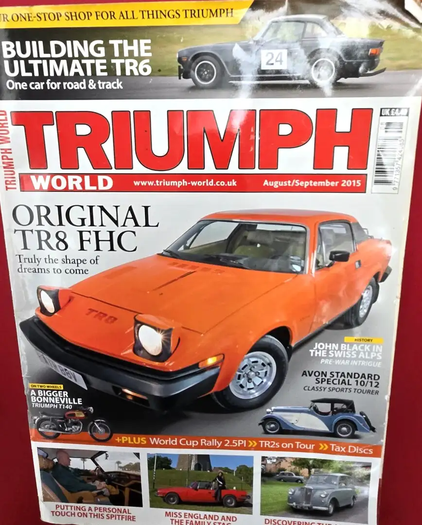 Triumph TR8 COUPE - ECHANGE/REPRISE POSSIBLE Orange - 1