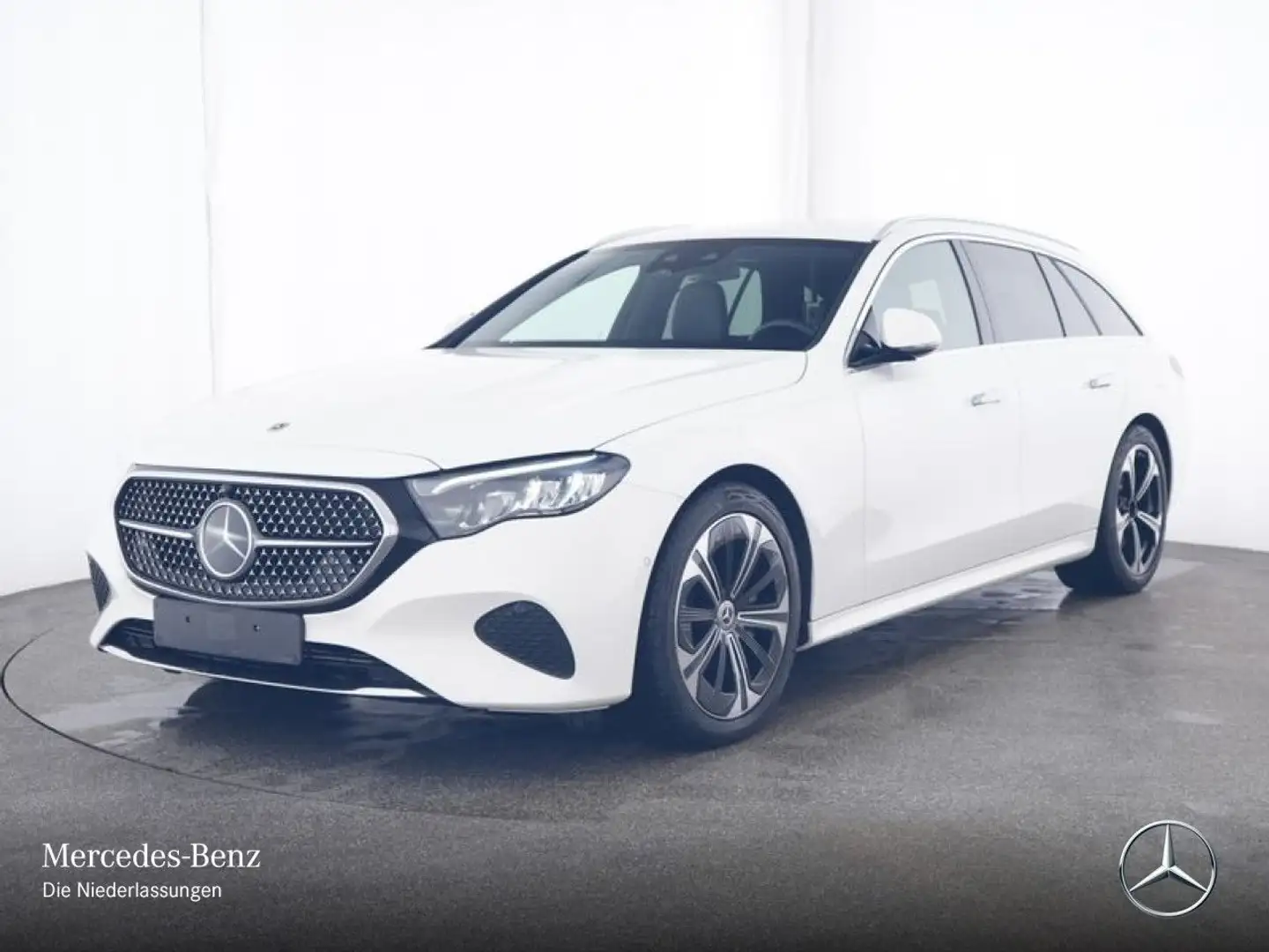Mercedes-Benz E 300 de T 4M Avantgarde Fahrass Distr. LED AHK 9G Weiß - 2