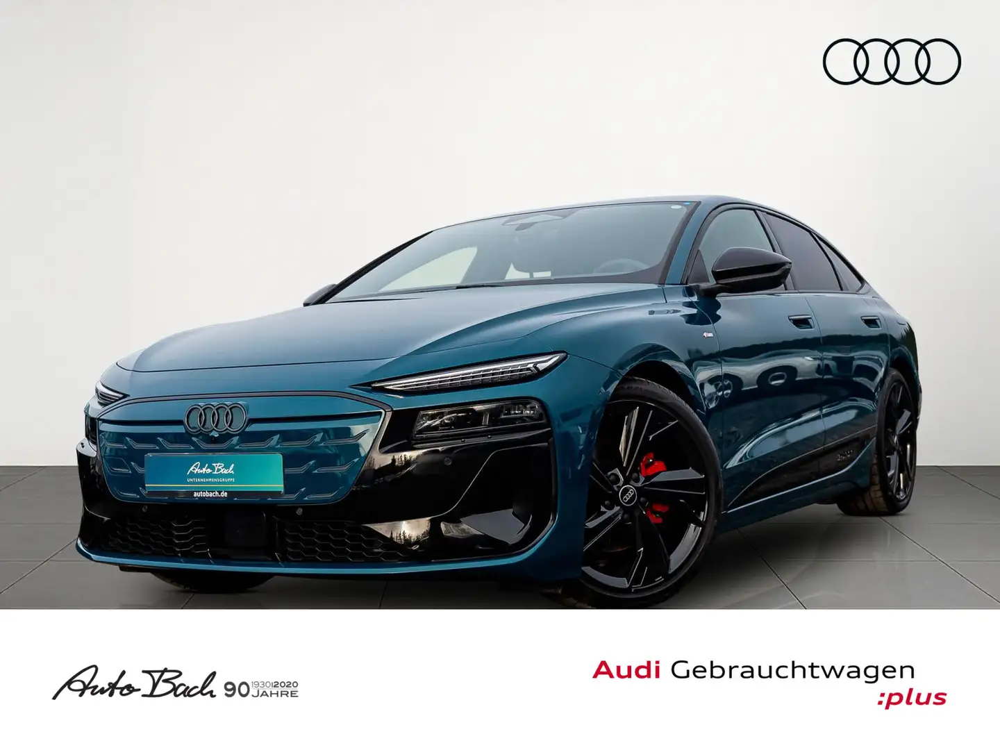 Audi A6 e-tron S line Navi LED HuD ACC AHK Blau - 1