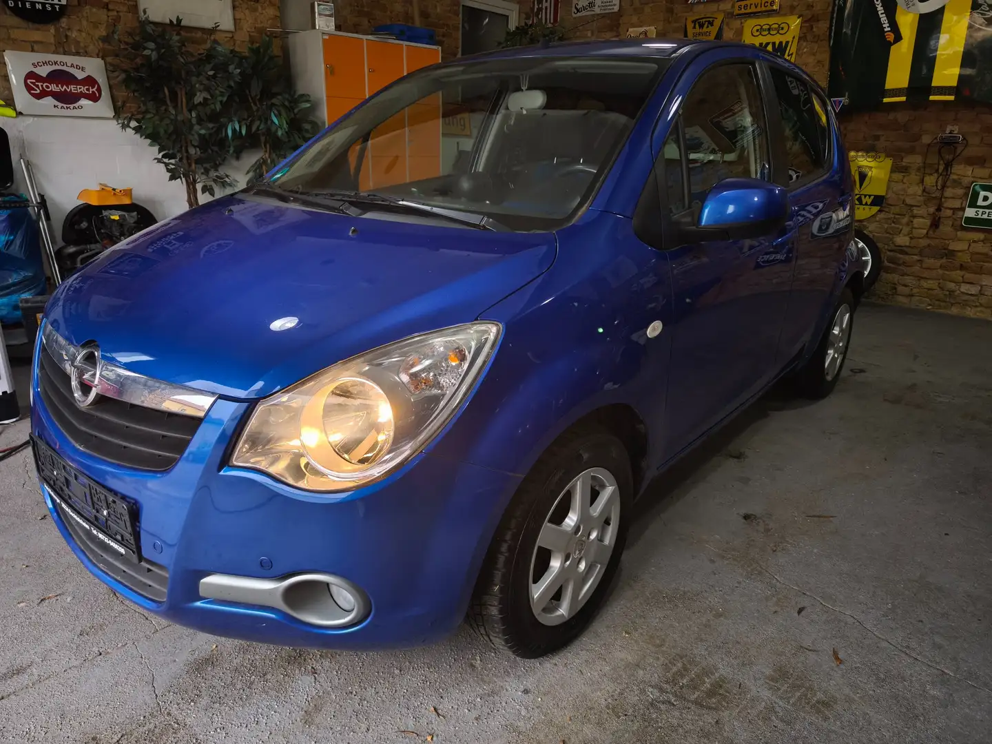 Opel Agila 1.2 Edition, 1.Hand Kék - 1