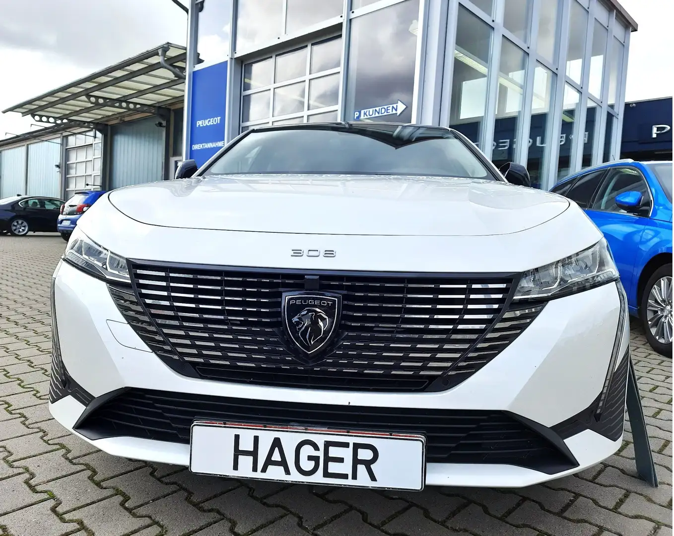 Peugeot 308 Allure 130 6Gg Ergo+Sitzheizg EPH v+h/Kamera Navi Blanc - 2