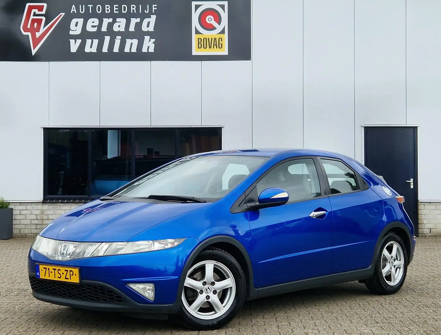 Honda Civic 1.4 Comfort AIRCO LMV NETTE AUTO Bleu - 1