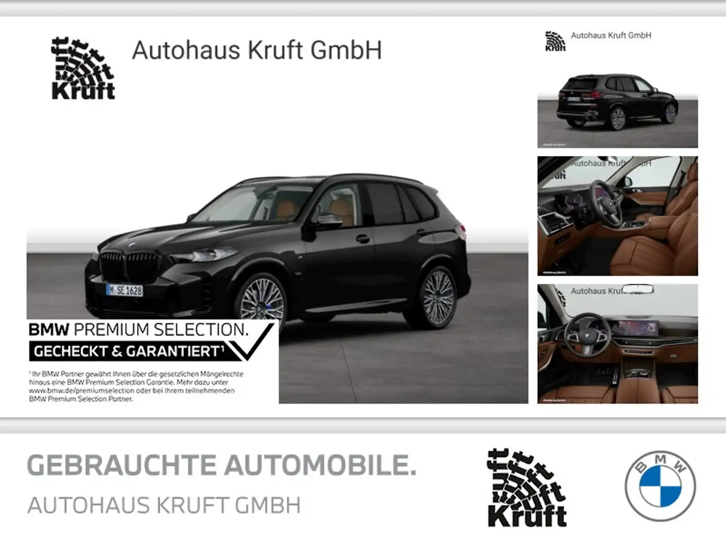 BMW X5 xDrive30d M SPORT PRO+PANO+LM22+KOMFORTSITZE+INDIV Schwarz - 1