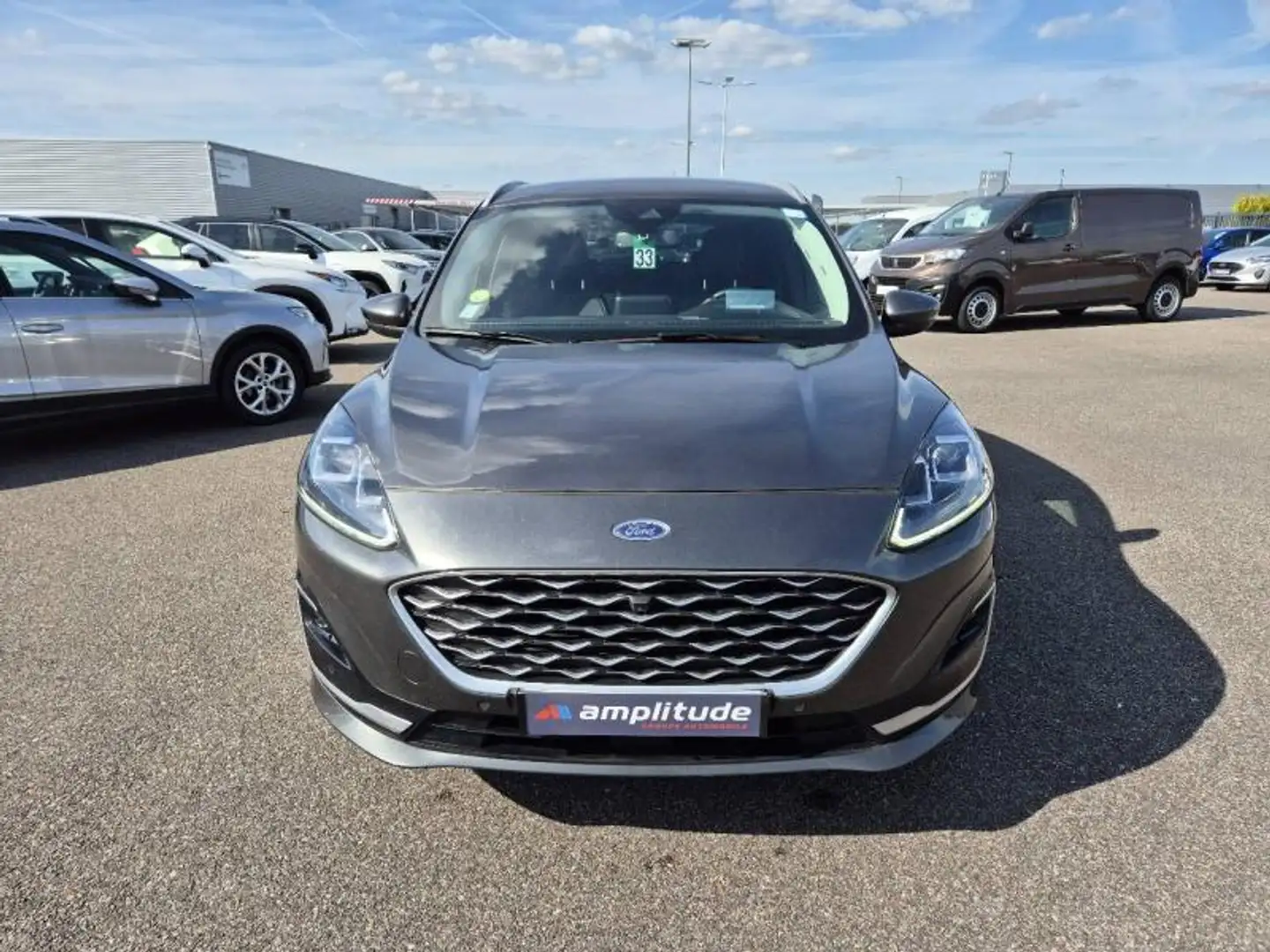 Ford Kuga 1.5 EcoBlue 120ch Vignale Powershift Gris - 2