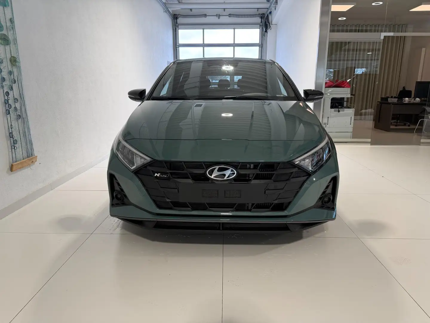 Hyundai i20 N Line 1.0 T-GDI DCT 73 kW (100 PS) Induktionsl... Grün - 2