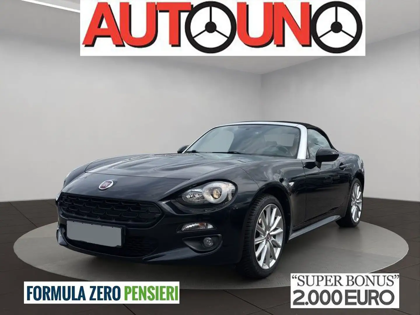 Fiat 124 Spider 1.4 MultiAir Lusso Noir - 1