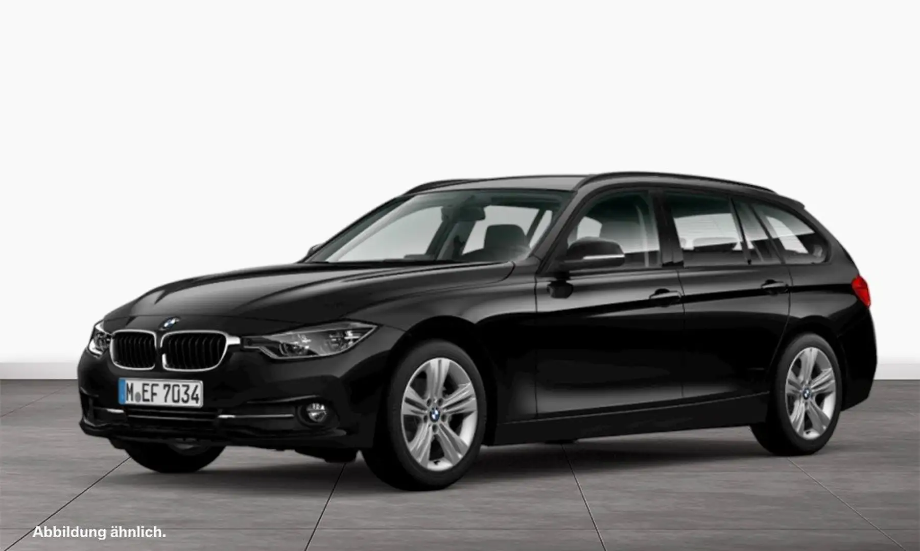 BMW 318 d Touring Sport Line HiFi LED RFK Navi Bus. Black - 1