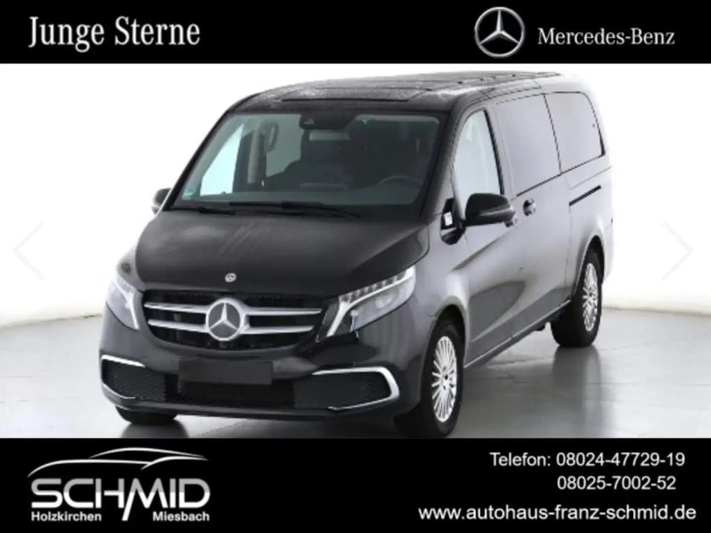 Mercedes-Benz V 300 d 4MATIC AVA ED Extralang 360° STHZG Sound Schwarz - 1