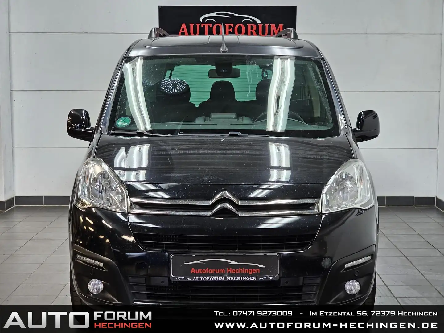 Citroen Berlingo Kombi 1.Hand Panoramadach Navi Tüv Neu Noir - 2
