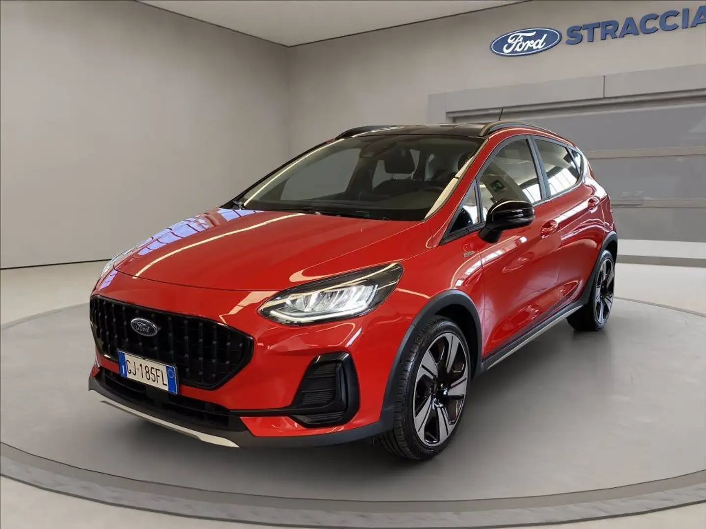 Ford Fiesta Active 1.0 ecoboost h 125cv Rosso - 1