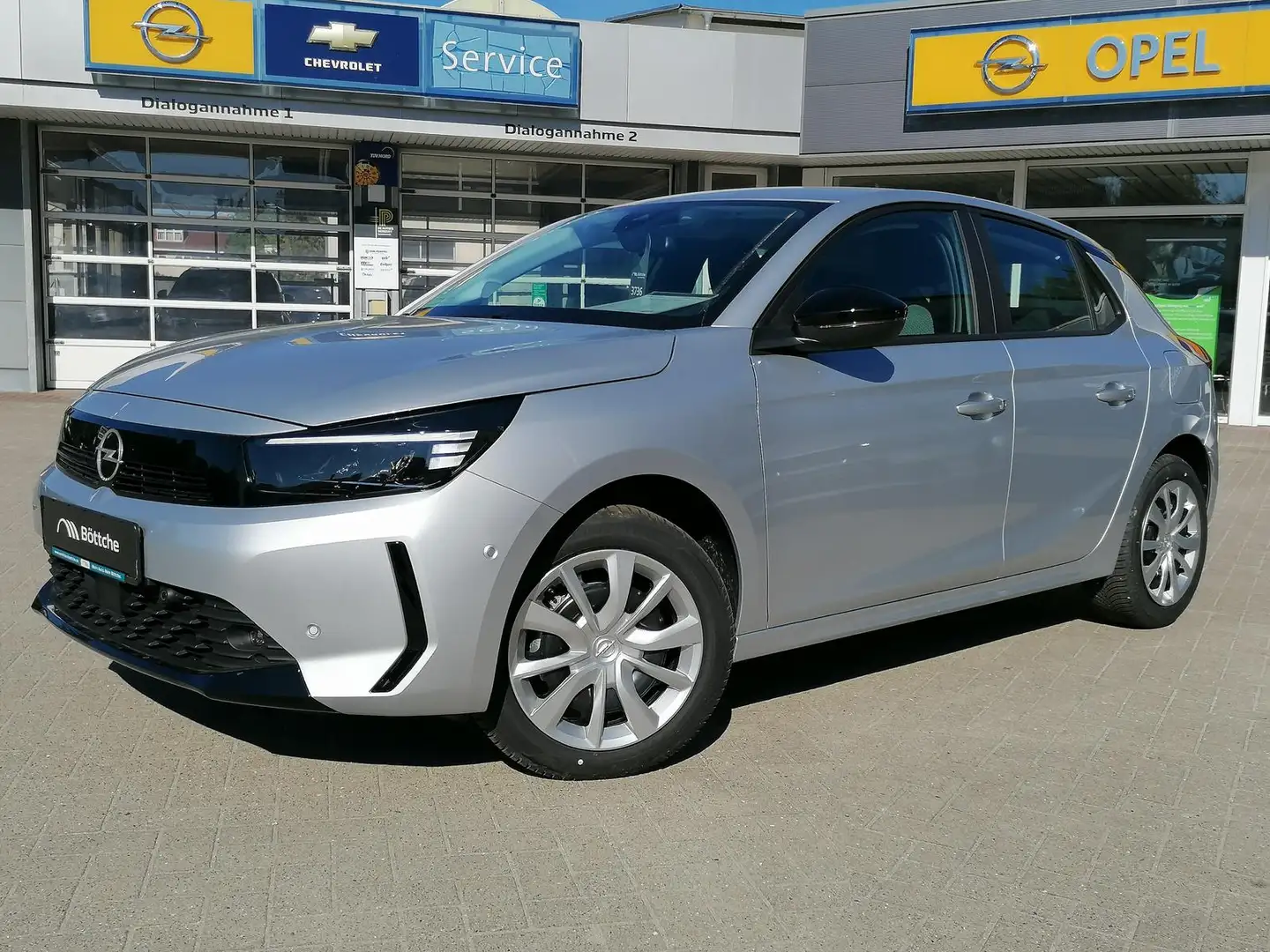 Opel Corsa 5trg 1.2 Basis Allw/PDC/130°Kamera/Shz/Klimaauto/A Gris - 2
