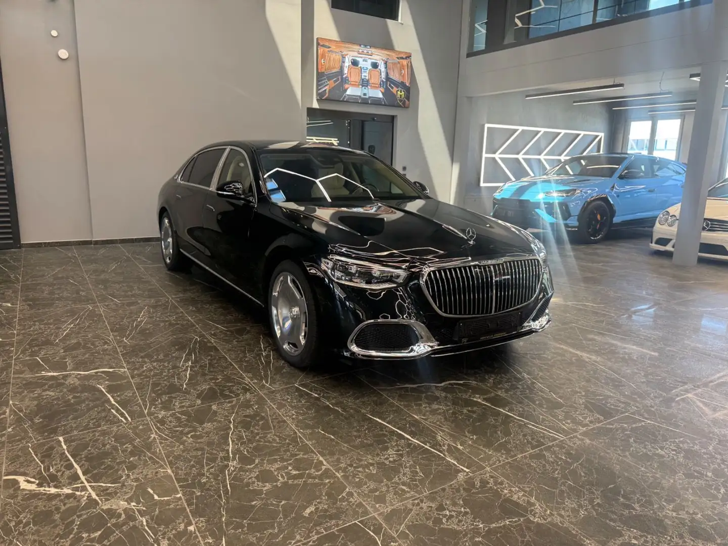 Mercedes-Benz S 580 Maybach MY 2025 + E-Active Body Control Zwart - 1