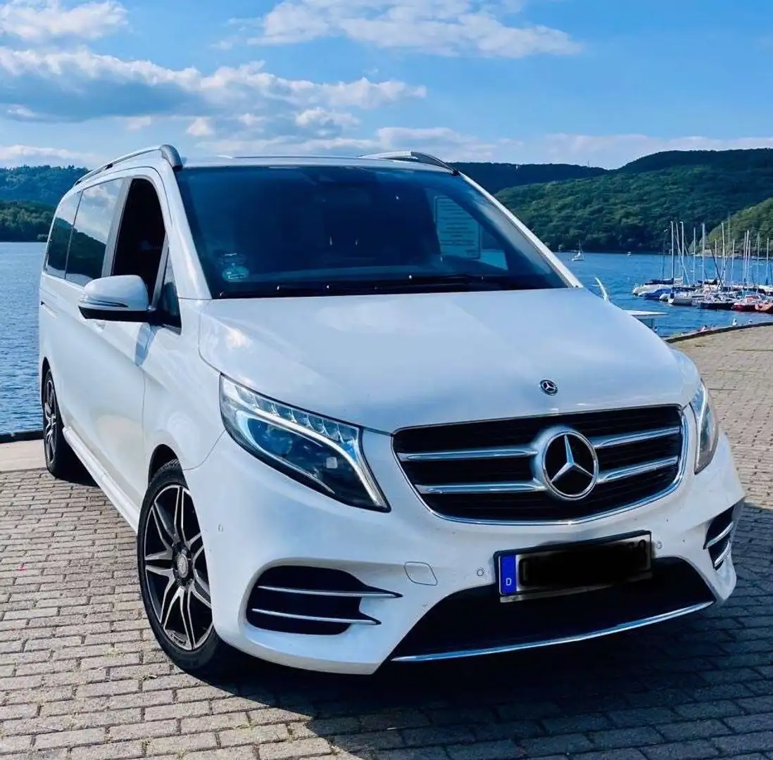 Mercedes-Benz V 220 ☀️TOP ausgestattet: V 250 d AMG AHK☀️ Blanco - 2