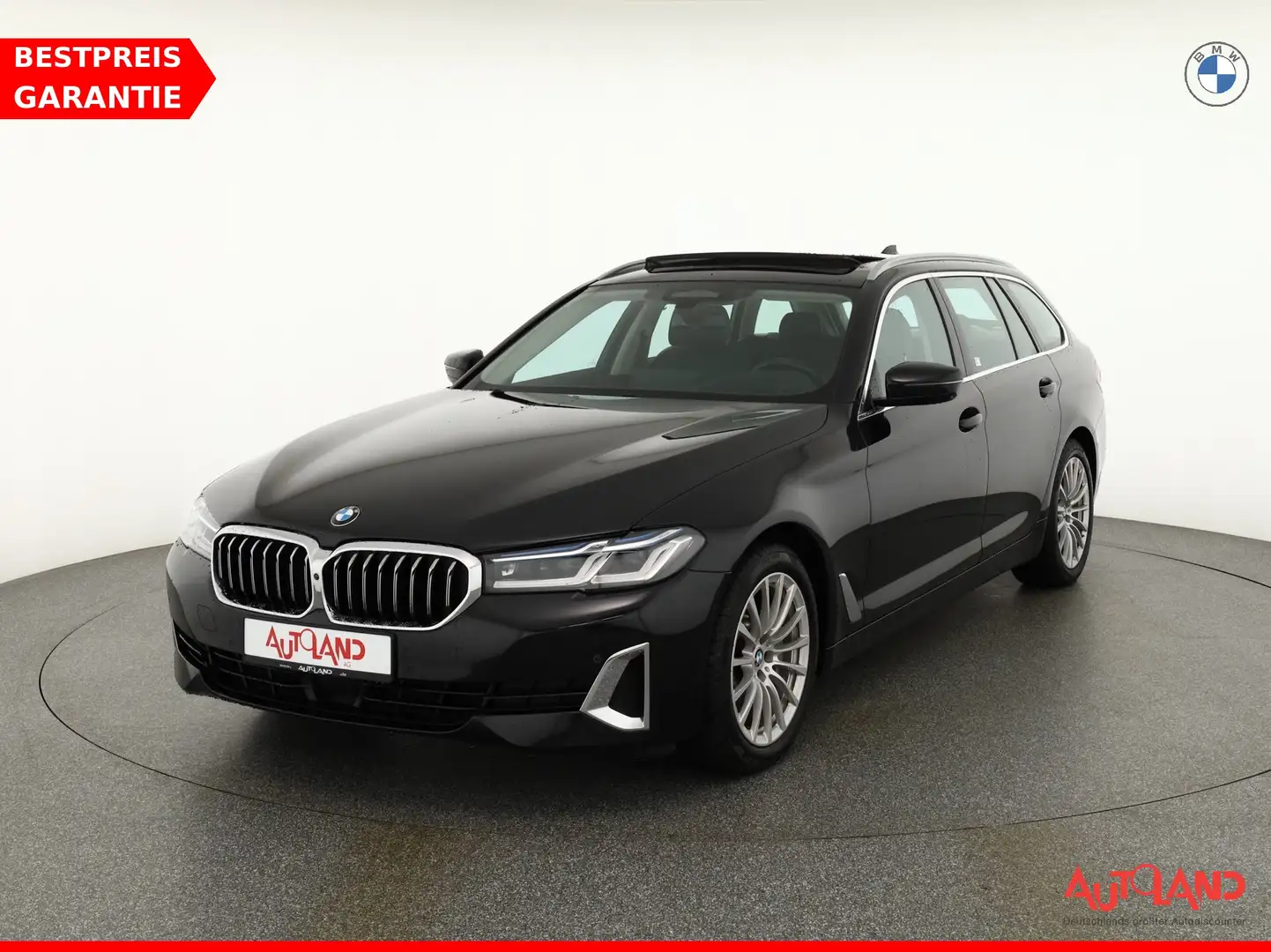 BMW 530 530i Luxury xDrive MHEV Aut. Laser ACC Navi AHK Schwarz - 1