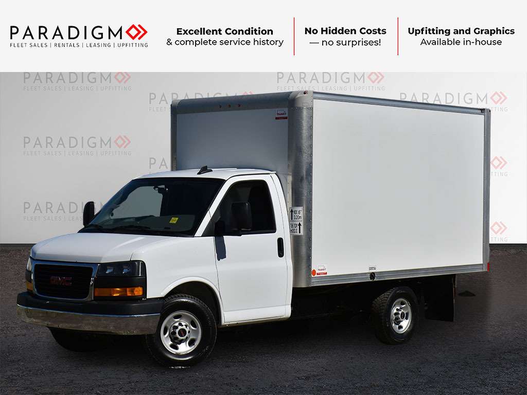 White 2025 GMC Savana Chassis Van Rear-Wheel Drive Automatic