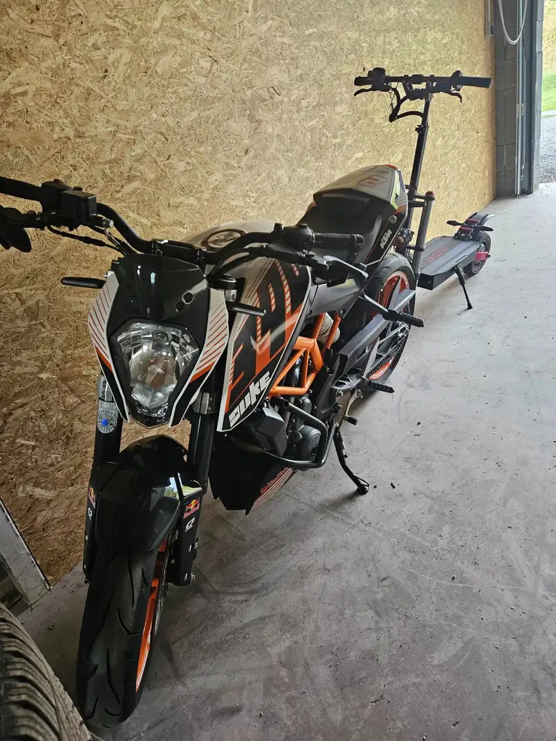 KTM 390 Duke KTM IS Duke Portocaliu - 2