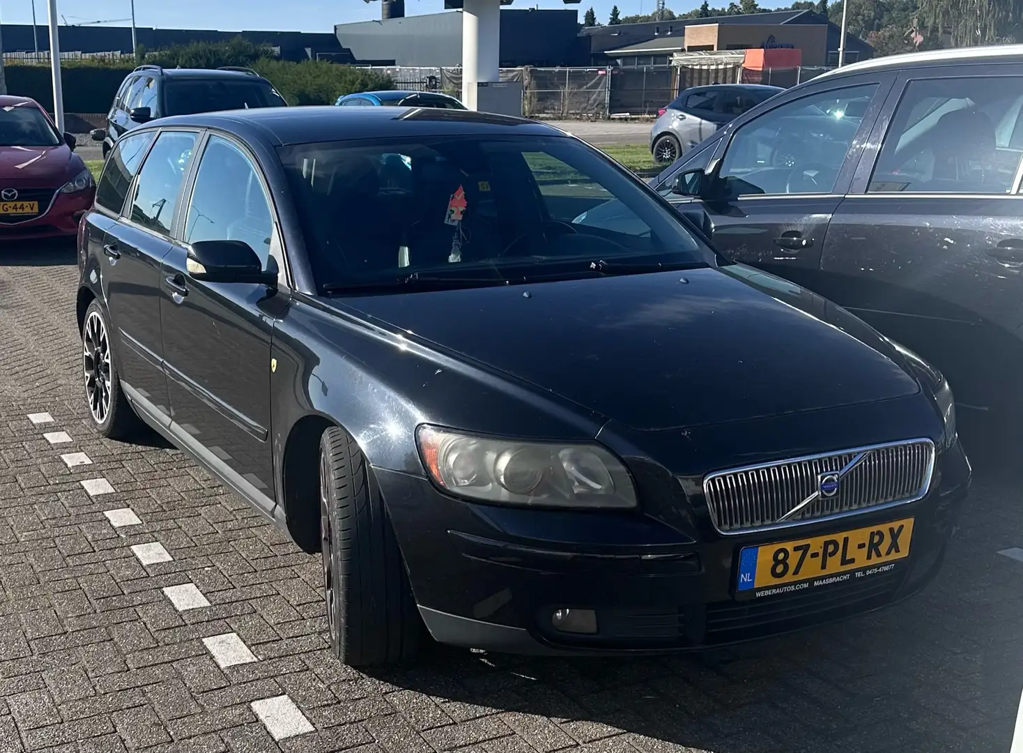 Volvo V50 2.4i Summum LPG! Zwart - 1