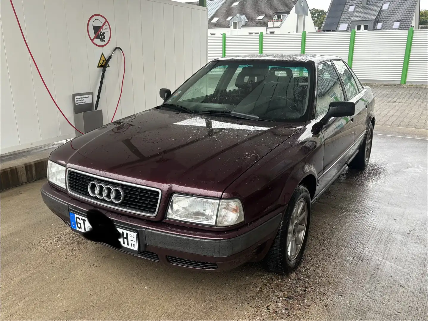 Audi 80 gepflegt und mit H-Zulassung Rot - 2