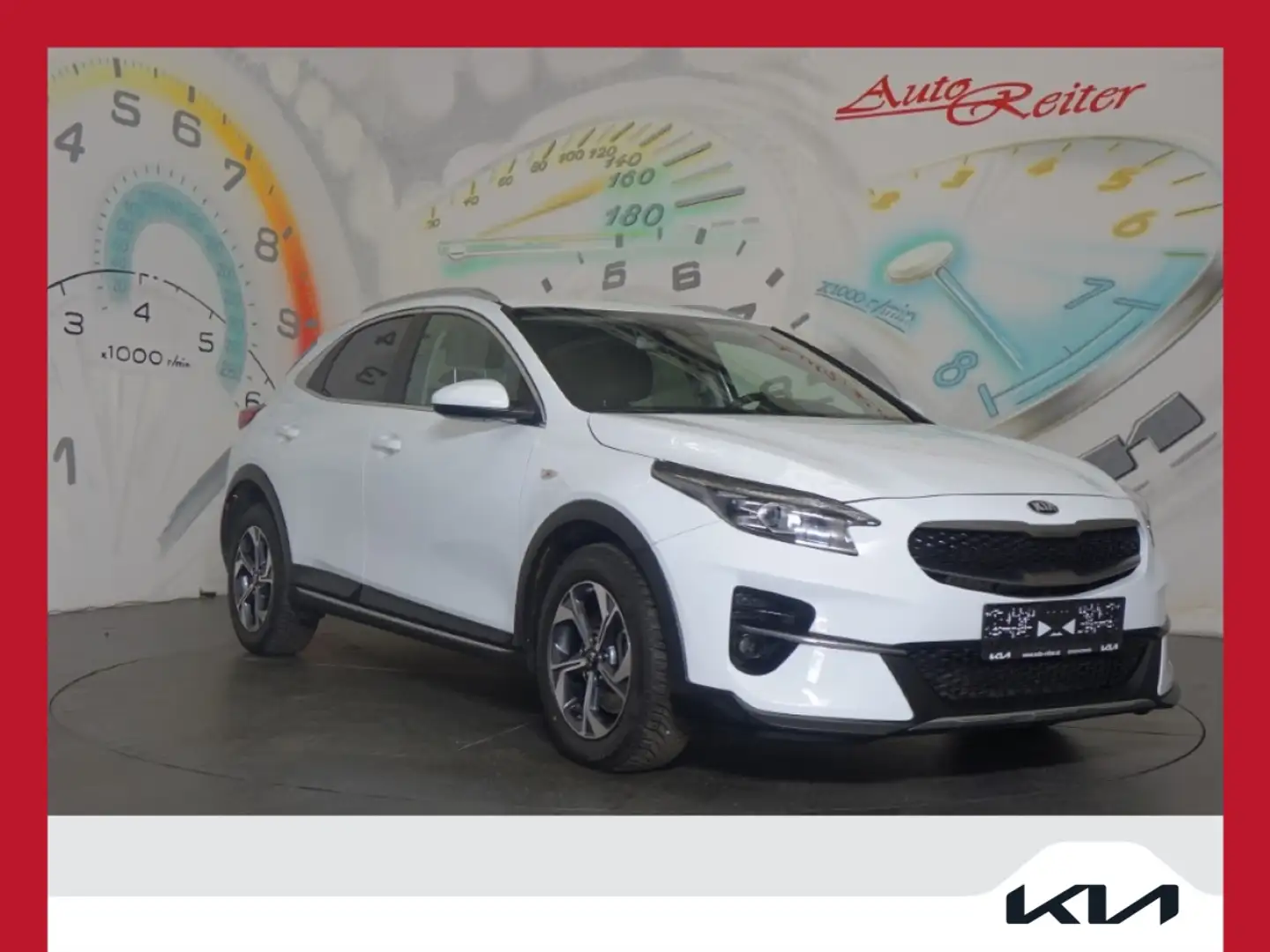 Kia XCeed Xceed 1,5 TGDI 48V GPF Silber DCT *LED, NAVI, RFK* Weiß - 1