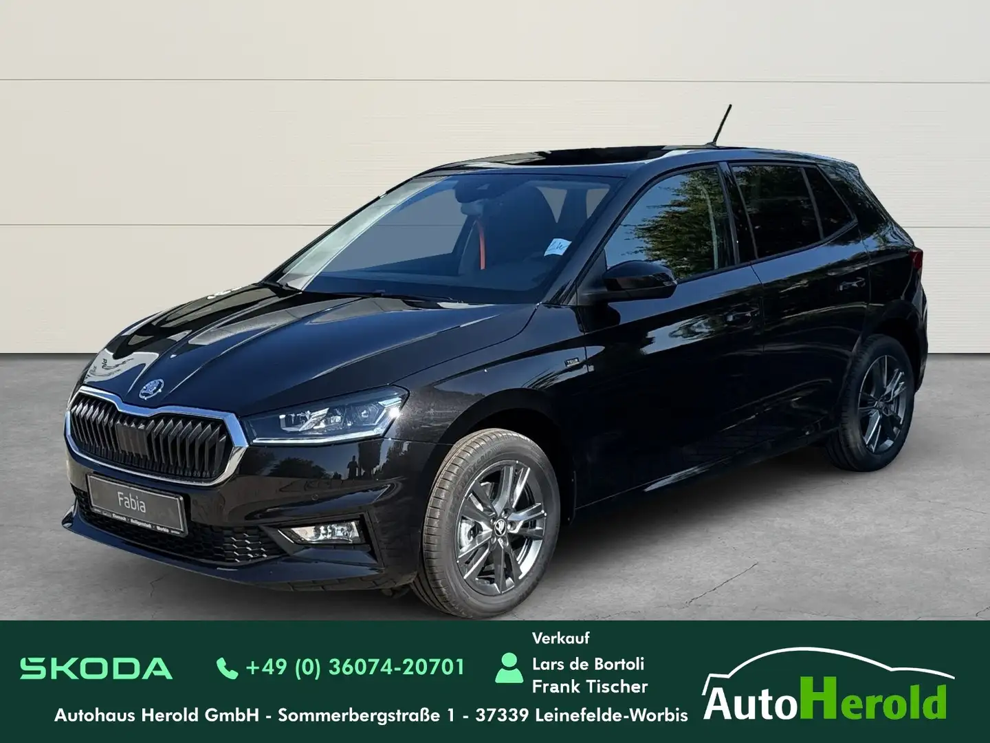Skoda Fabia Tour 1.0TSI 85kW DSG *PV 5.580,-€* Noir - 1