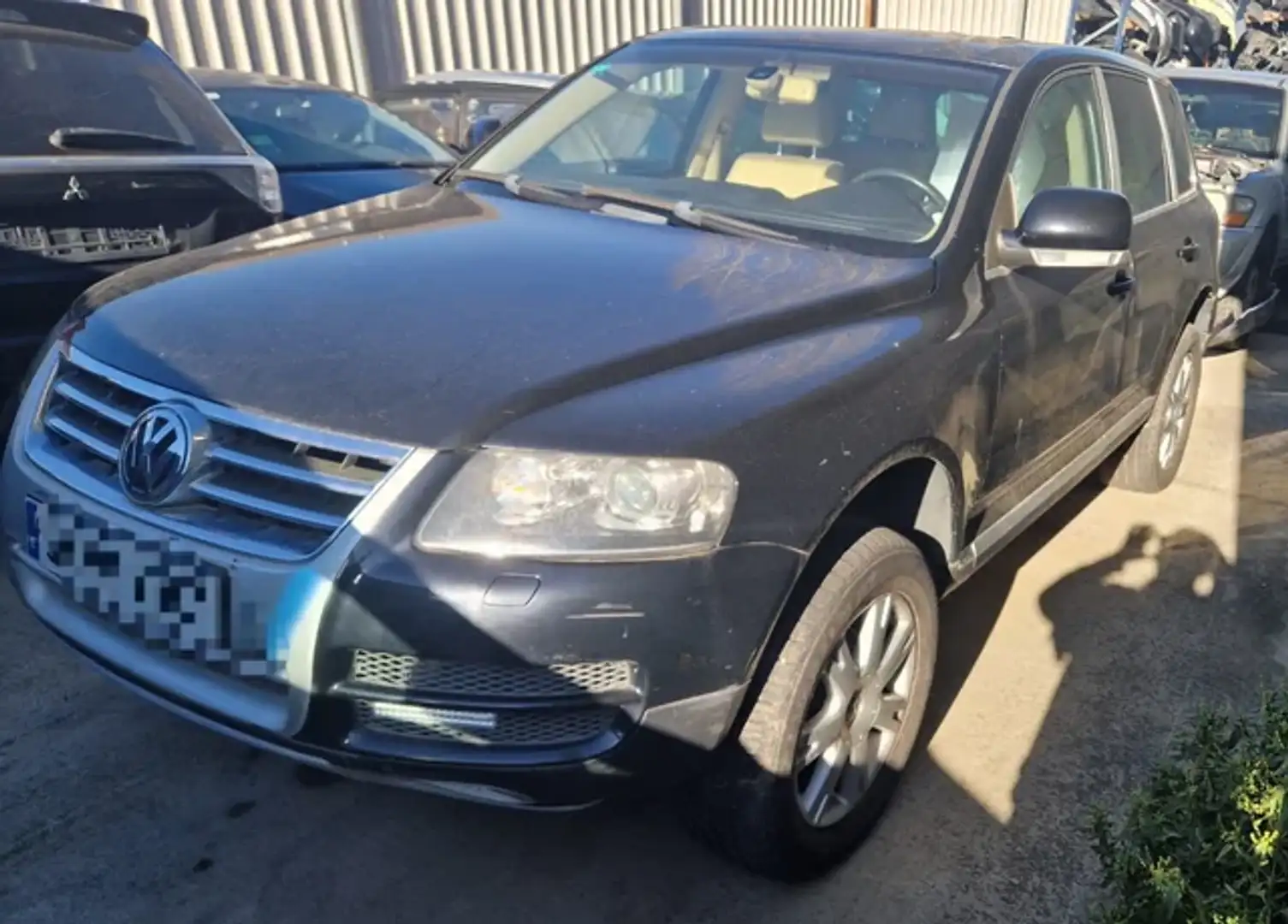 Volkswagen Touareg 2.5TDI R5 Tiptronic Gris - 1