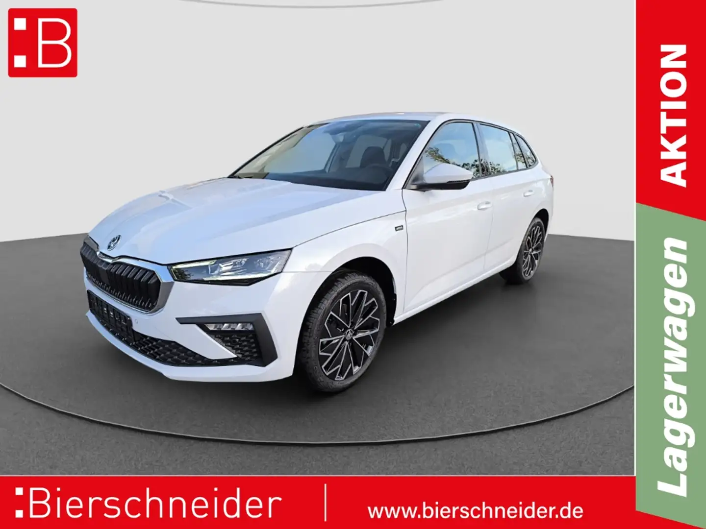 Skoda Scala 1,0 TSI Drive RFK KLIMAAUT SMARTLINK MATRIX SH PDC Weiß - 1