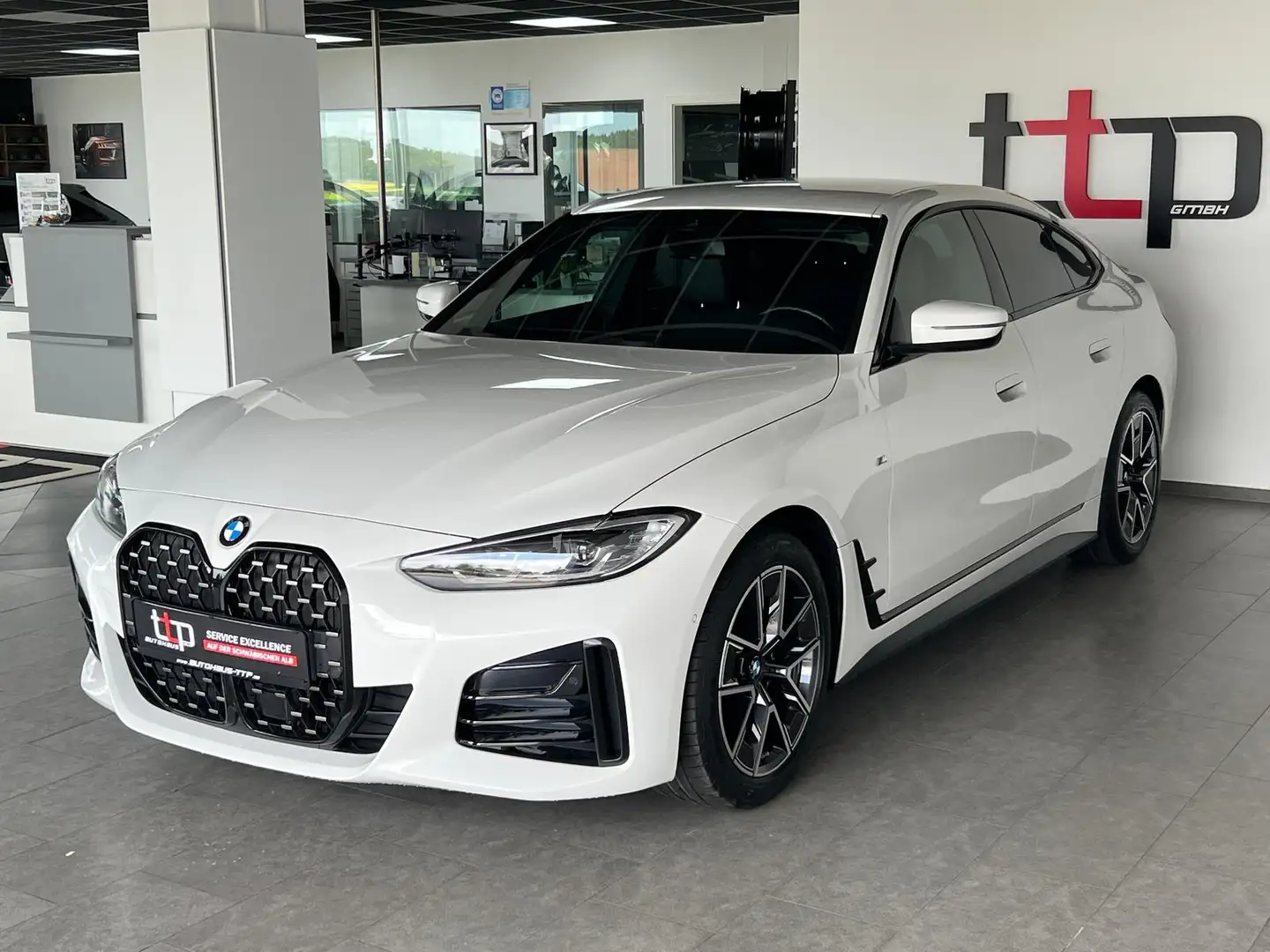 BMW 420 i Gran Coupe M-Sport R.Kamera Memory ACC Weiß - 2