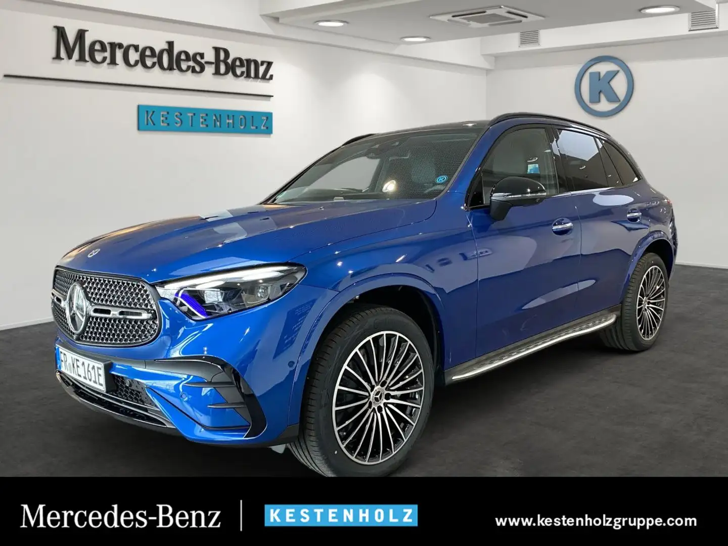 Mercedes-Benz GLC 300 de 4Matic AMG+PANO+AHK+360°+DIGITAL+DIST Blau - 1