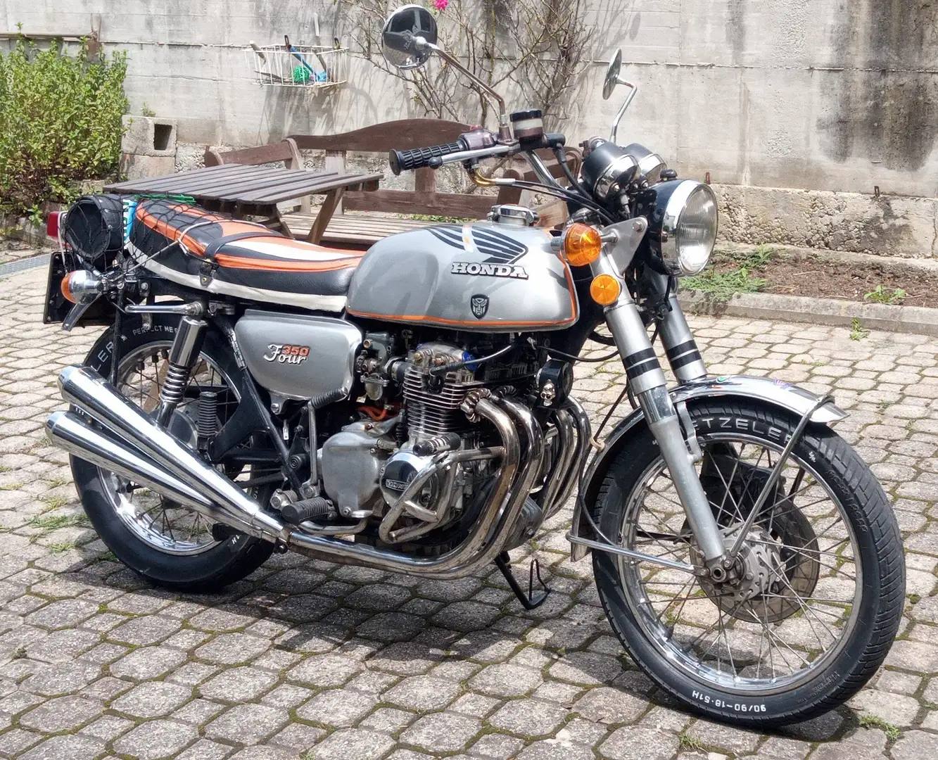 Honda CB 350 four Grigio - 2