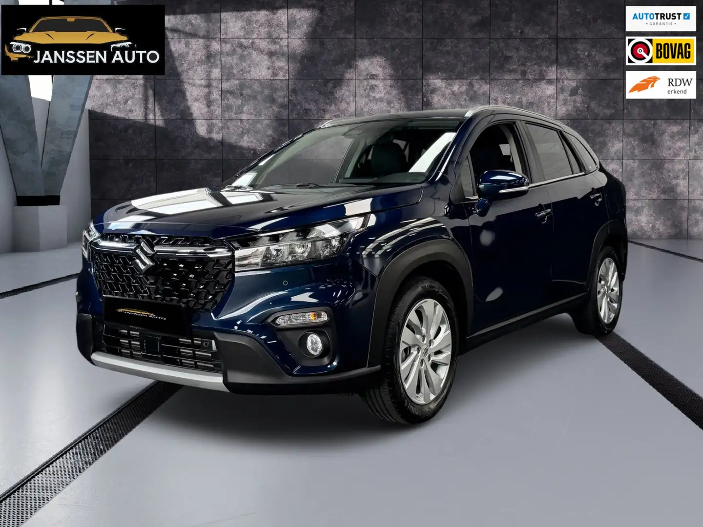 Suzuki S-Cross 1.4 Boosterjet AllGrip Style Smart Hybrid | Nieuws Blauw - 1