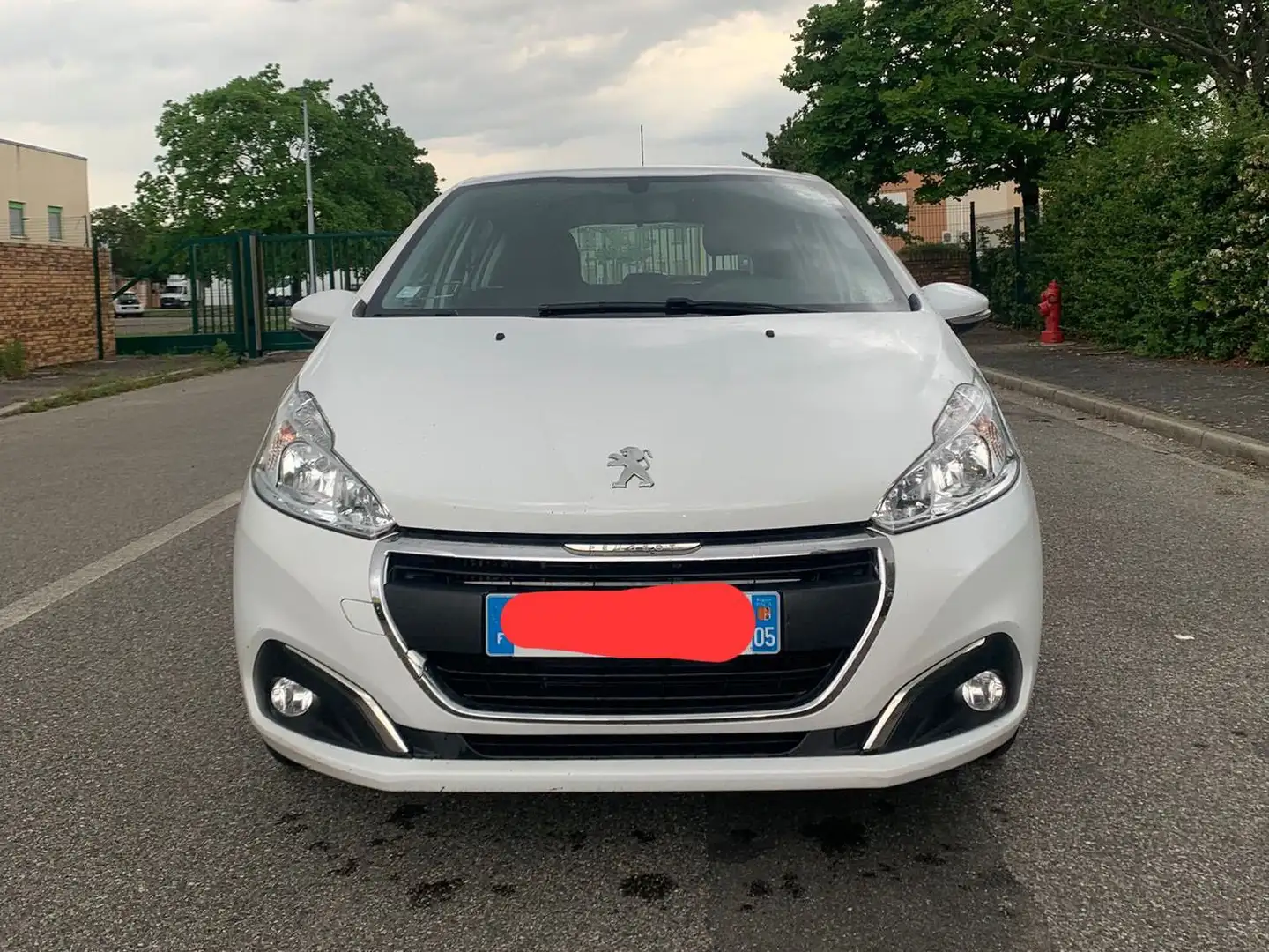 Peugeot 208 208 BlueHDi 100ch S Blanc - 1