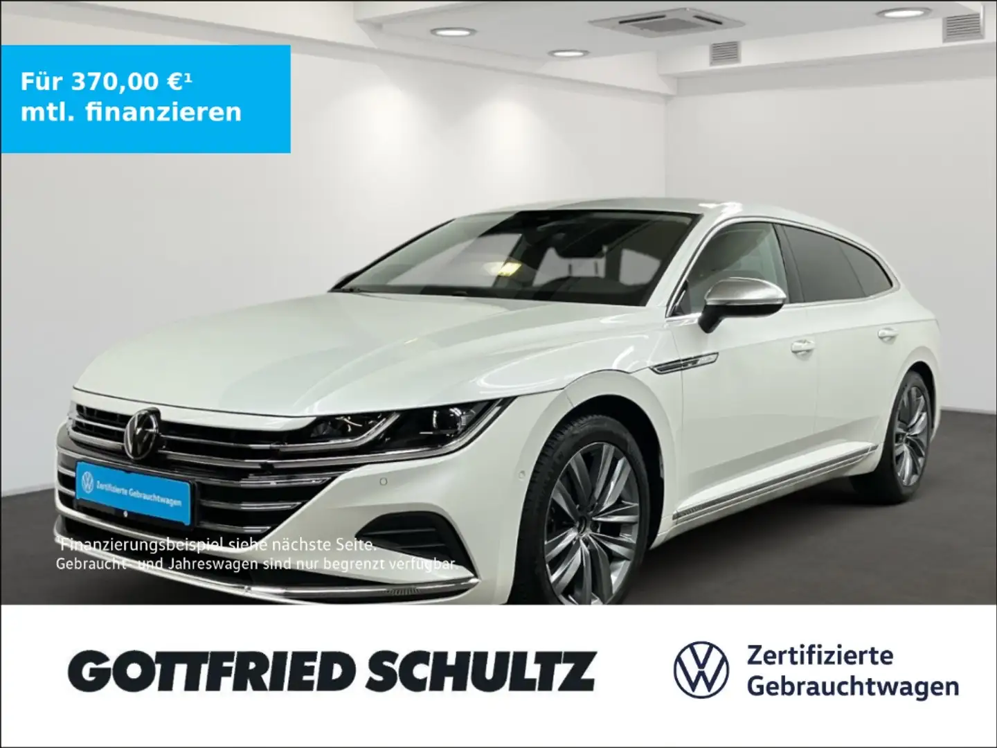 Volkswagen Arteon Shooting Brake 2.0 TSI DSG IQ.Light NAV AHK Elegan Wit - 1